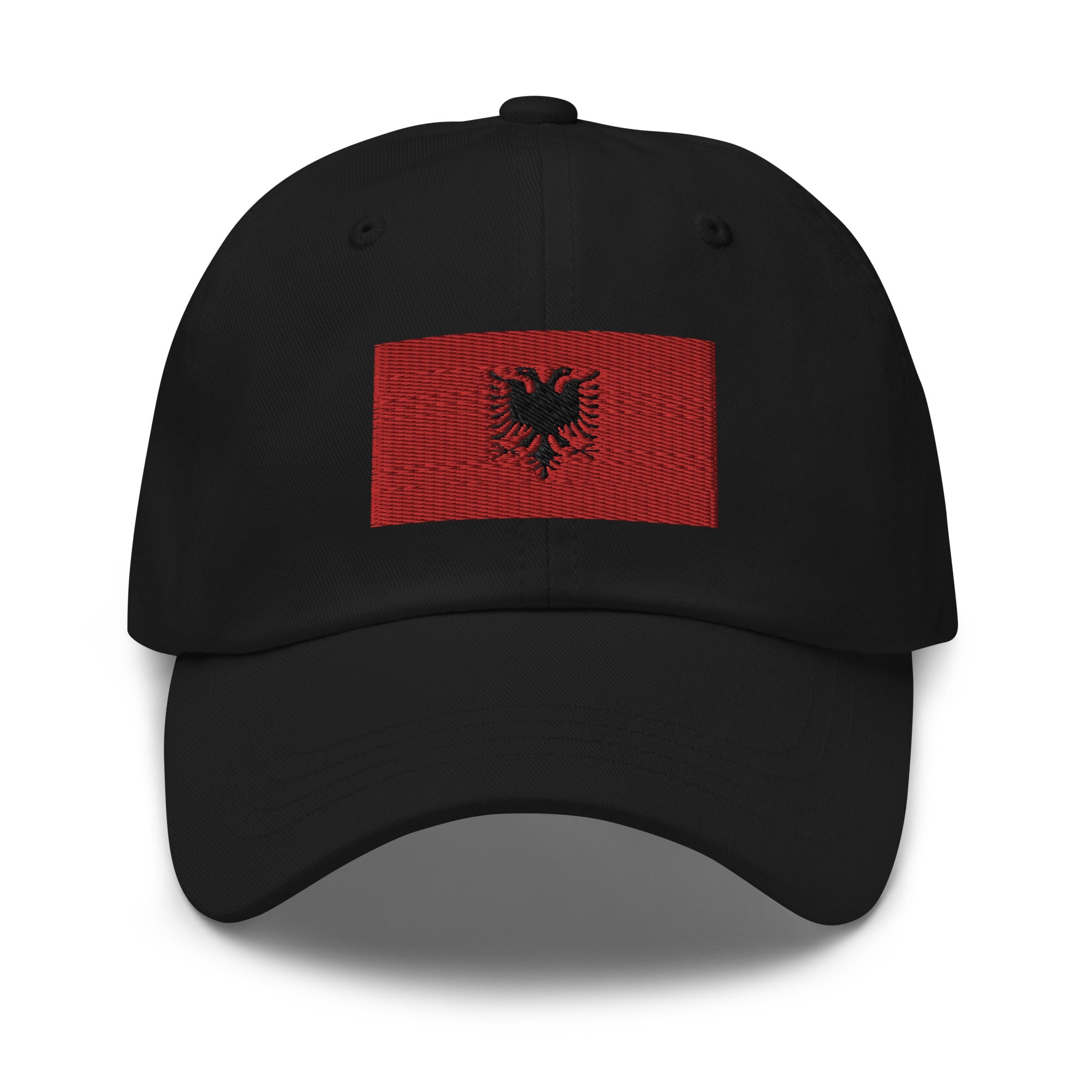 Albania Flag Cap - Adjustable Embroidered Dad Hat