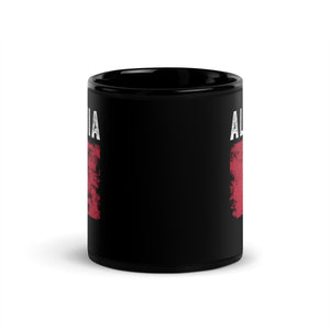 Albania Flag Distressed - Albanian Flag Mug