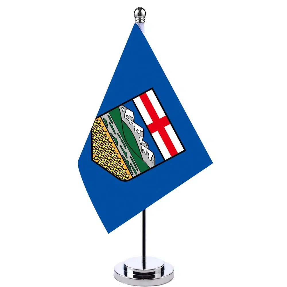 Alberta Desk Flag - Small Office Table Flag