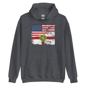 Alderney USA Flag Hoodie