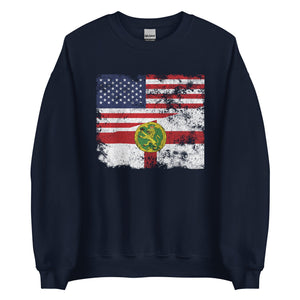 Alderney USA Flag Sweatshirt