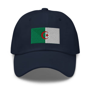 Algeria Flag Cap - Adjustable Embroidered Dad Hat