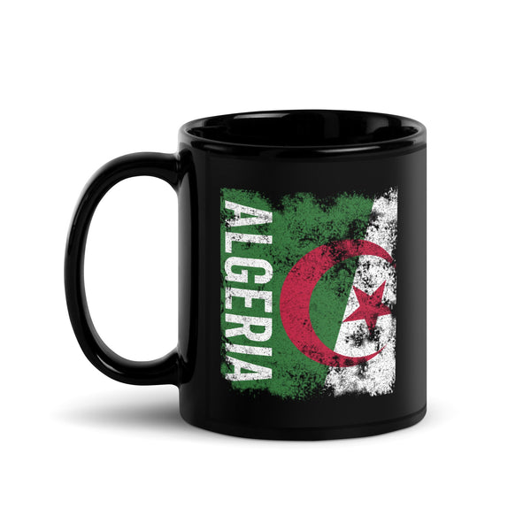 Algeria Flag Distressed Mug