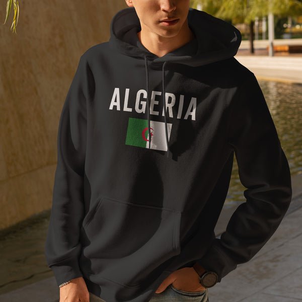 Algeria Flag Hoodie
