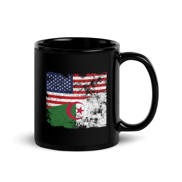 Algeria USA Flag Mug