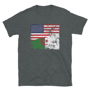 Algeria USA Flag T-Shirt