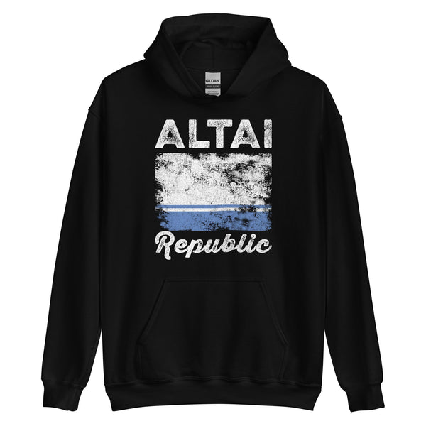 Altai Flag Distressed - Altaian Flag Hoodie