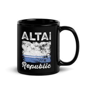 Altai Flag Distressed - Altaian Flag Mug