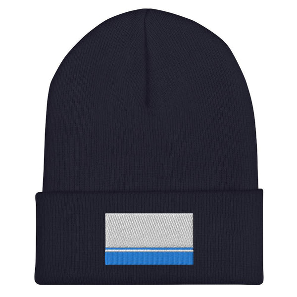 Altai Republic Flag Beanie - Embroidered Winter Hat