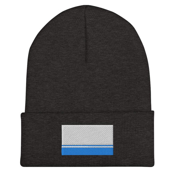 Altai Republic Flag Beanie - Embroidered Winter Hat