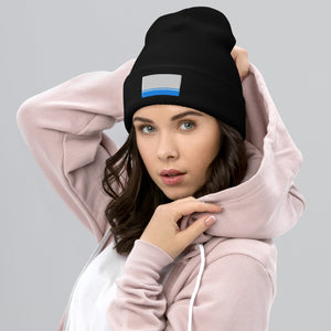 Altai Republic Flag Beanie - Embroidered Winter Hat