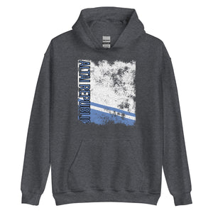 Altai Republic Flag Distressed Hoodie