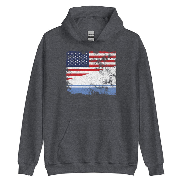 Altai Republic USA Flag Hoodie