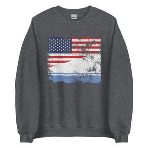 Altai Republic USA Flag Sweatshirt