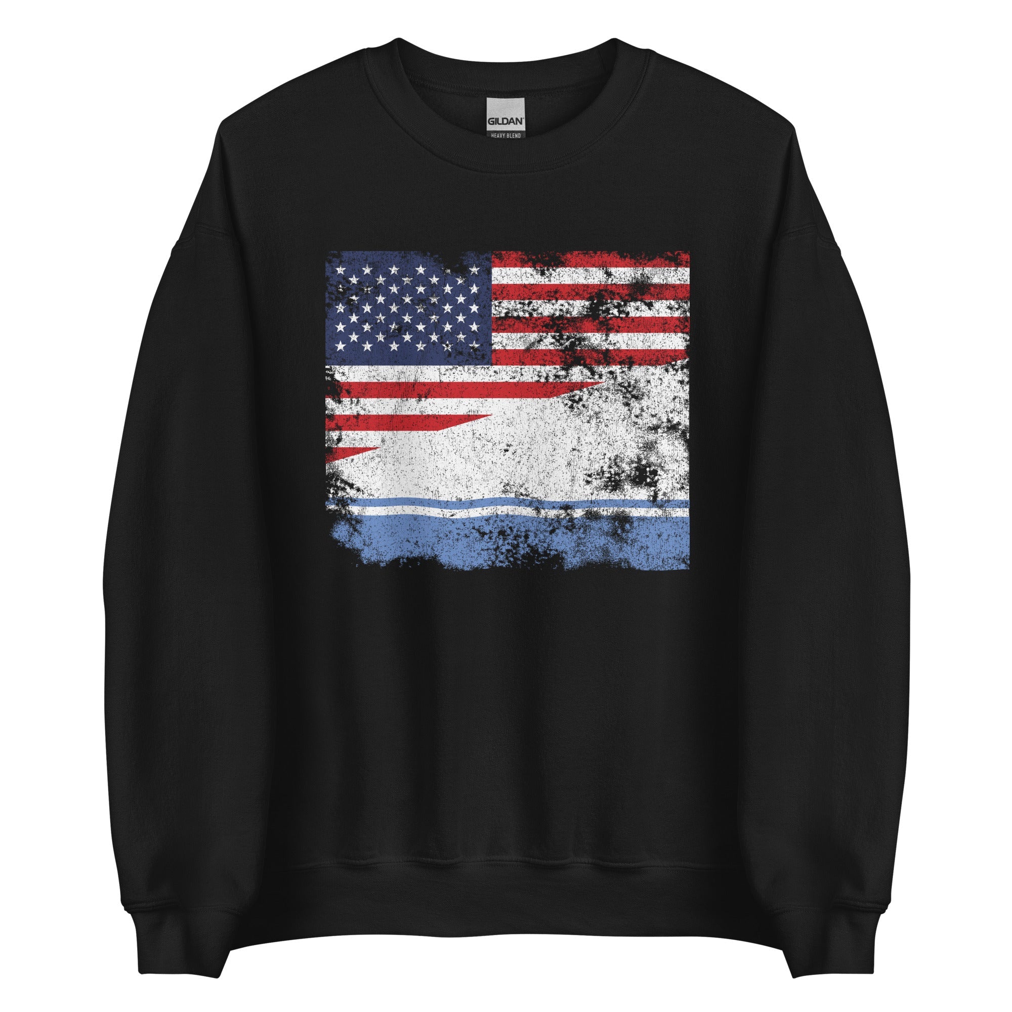 Altai Republic USA Flag Sweatshirt