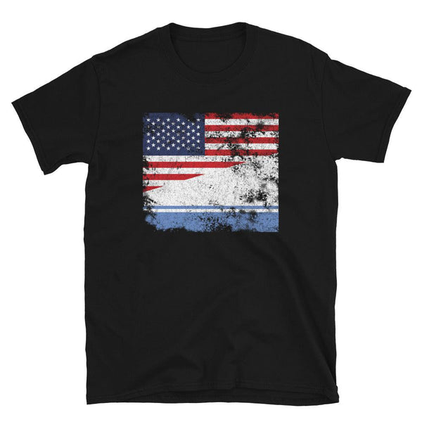 Altai Republic USA Flag T-Shirt