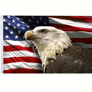 American Eagle Flag - 90x150cm(3x5ft) - 60x90cm(2x3ft) Patriotic USA Flag
