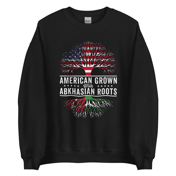 American Grown Abkhasian Roots Flag Sweatshirt