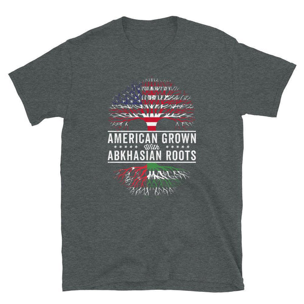 American Grown Abkhasian Roots Flag T-Shirt