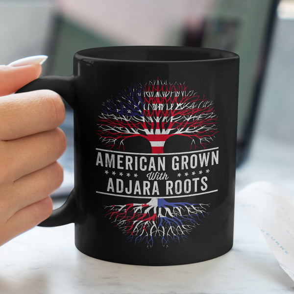 American Grown Adjara Roots Flag Mug