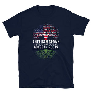 American Grown Adygean Roots Flag T-Shirt