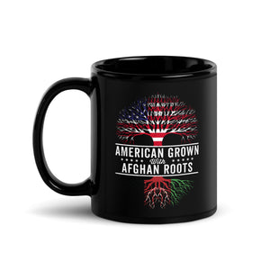 American Grown Afghan Roots Flag Mug