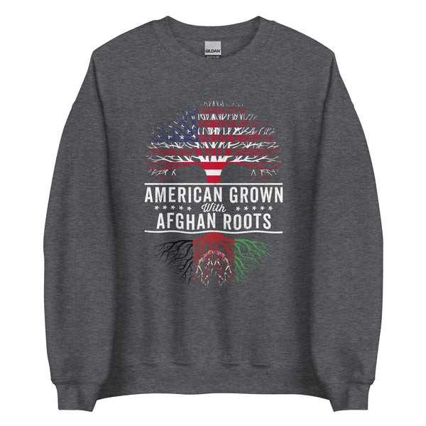 American Grown Afghan Roots Flag Sweatshirt