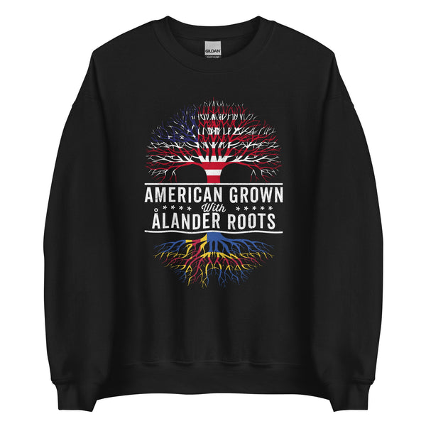 American Grown Alander Roots Flag Sweatshirt