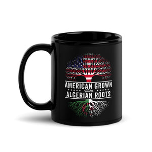 American Grown Algerian Roots Flag Mug