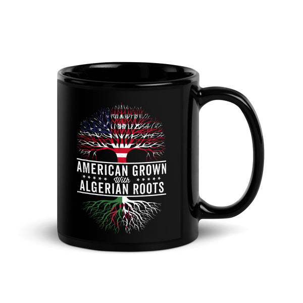 American Grown Algerian Roots Flag Mug