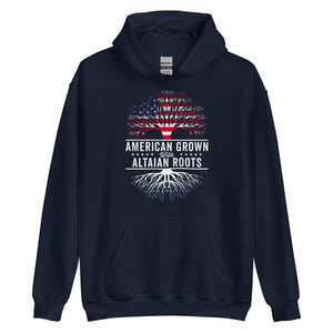 American Grown Altaian Roots Flag Hoodie