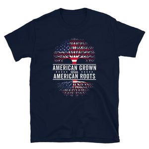 American Grown American Roots Flag T-Shirt