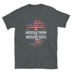 American Grown American Roots Flag T-Shirt