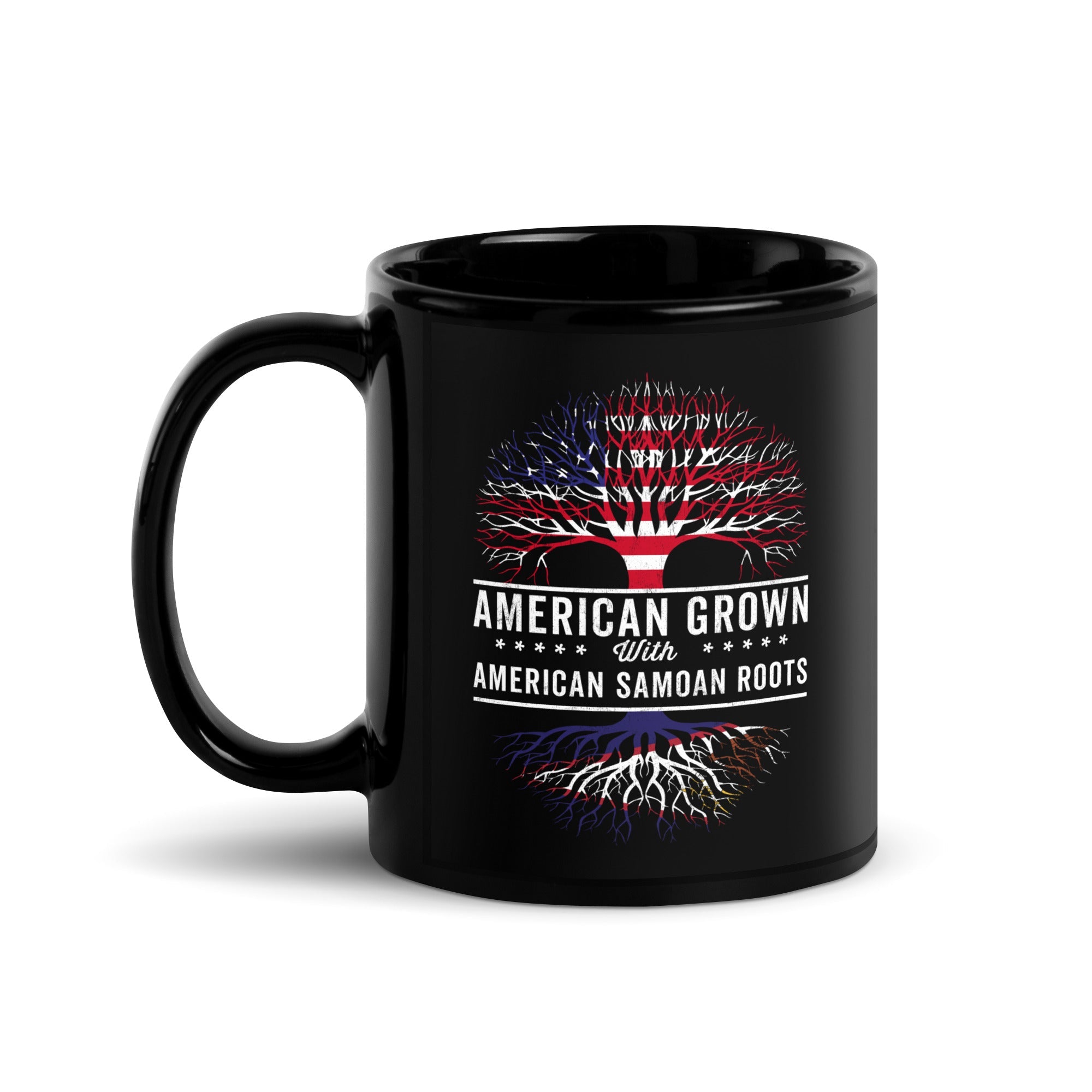 American Grown American Samoan Roots Flag Mug