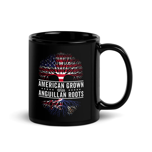 American Grown Anguillan Roots Flag Mug