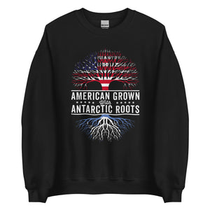 American Grown Antarctic Roots Flag Sweatshirt
