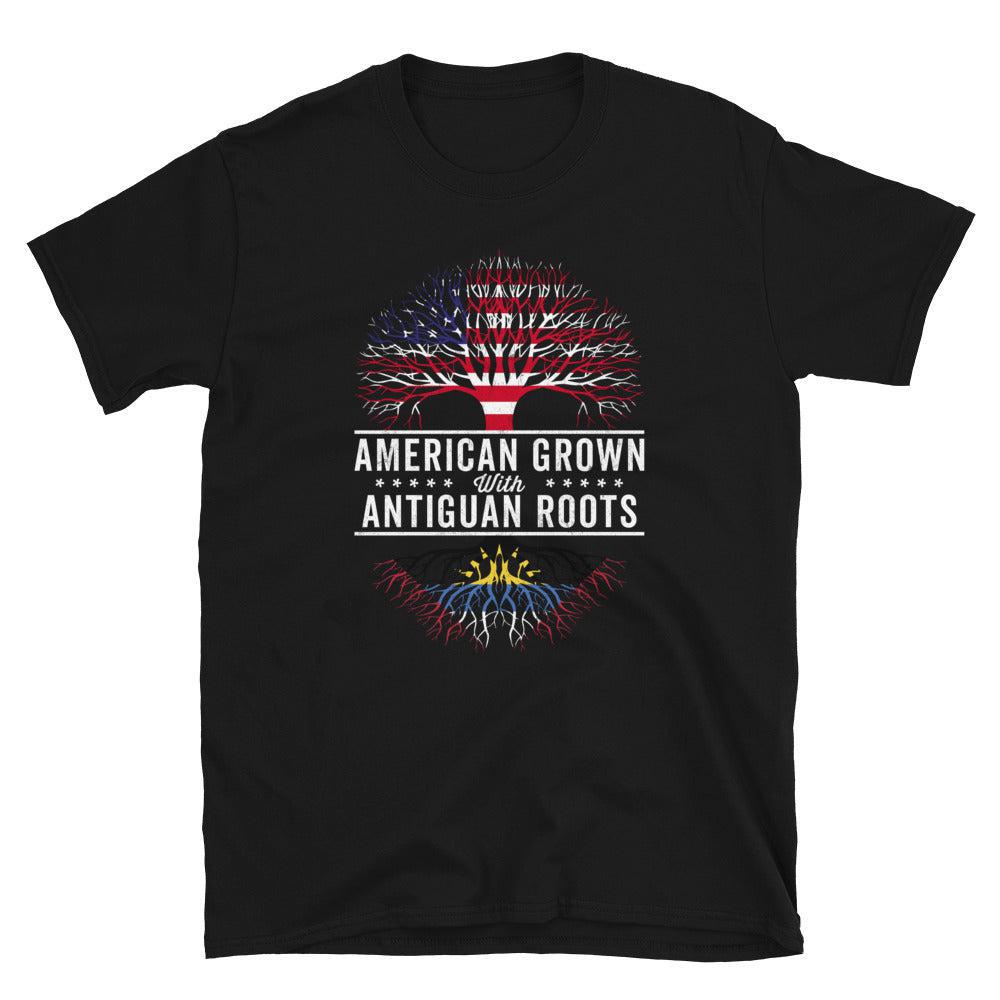 American Grown Antiguan Roots Flag T-Shirt