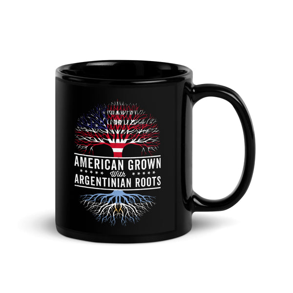 American Grown Argentinian Roots Flag Mug