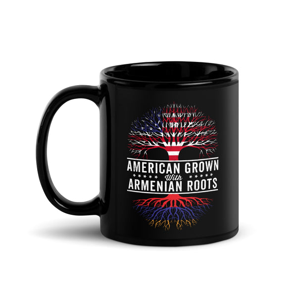 American Grown Armenian Roots Flag Mug