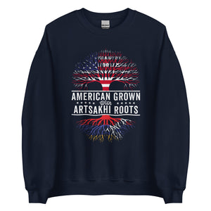 American Grown Artsakhi Roots Flag Sweatshirt