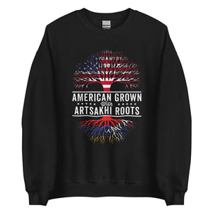 American Grown Artsakhi Roots Flag Sweatshirt