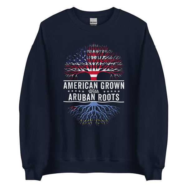 American Grown Aruban Roots Flag Sweatshirt