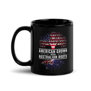 American Grown Australian Roots Flag Mug