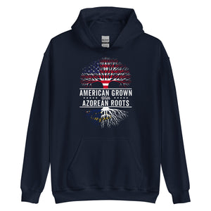 American Grown Azorean Roots Flag Hoodie