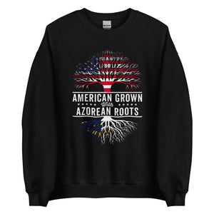 American Grown Azorean Roots Flag Sweatshirt