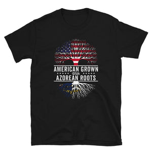 American Grown Azorean Roots Flag T-Shirt
