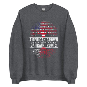 American Grown Bahraini Roots Flag Sweatshirt