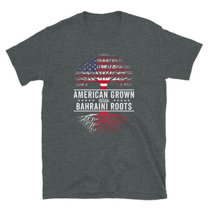 American Grown Bahraini Roots Flag T-Shirt