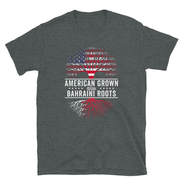 American Grown Bahraini Roots Flag T-Shirt