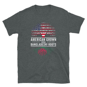 American Grown Bangladeshi Roots Flag T-Shirt